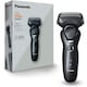 image 1 of Panasonic ES-RT37 Black Wet and Dry Electric 3-Blade Shaver for Men
