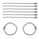 image 4 of 20cm Long Metal Ball Chain Extender for Label Tags - 100pcs