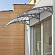 image 2 of Outsunny Door Canopy Awning Outdoor Window Rain Shelter for Door 196 x 75cm | Clear | Clear | 1