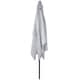 image 6 of Charles Bentley 3m x 2m Rectangular Outdoor Garden Umbrella - Light Grey