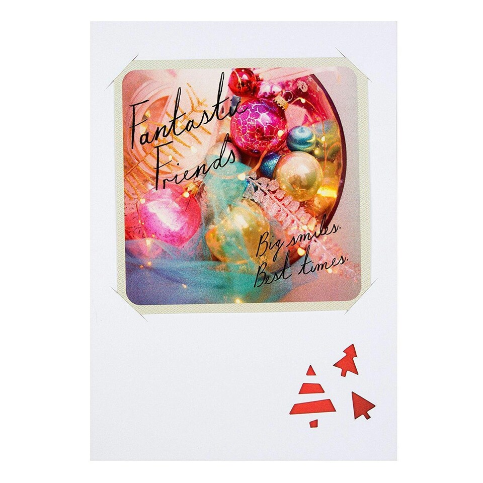 image 1 of Hallmark Friends Christmas Card 'Fantastic Friends'