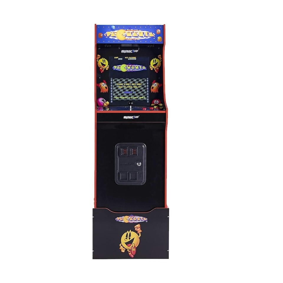 image 1 of Arcade1Up Pac-Mania Legacy 14-in-1 Wifi Enabled Arcade Machine White
