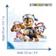 image 3 of Chase, Marshall and Skye Paw Patrol Christmas Group Lifesize Cardboard Cutout 95cm
