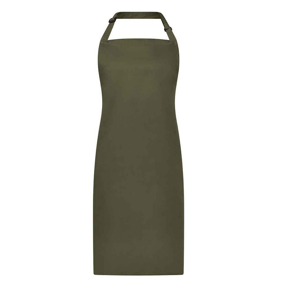 image 1 of Brand Lab Unisex Adult Apron | Green | Olive | One Size | 1