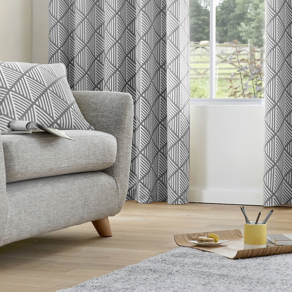 image 1 of Fusion Brooklyn Cushion Cover Grey