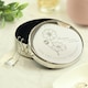image 1 of Personalised October Birth Flower Round Trinket Box
