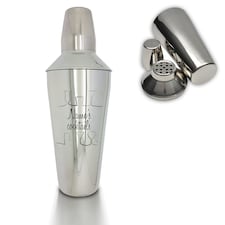 Personalised Cocktail Design Engraved Cocktail Shaker for Friend