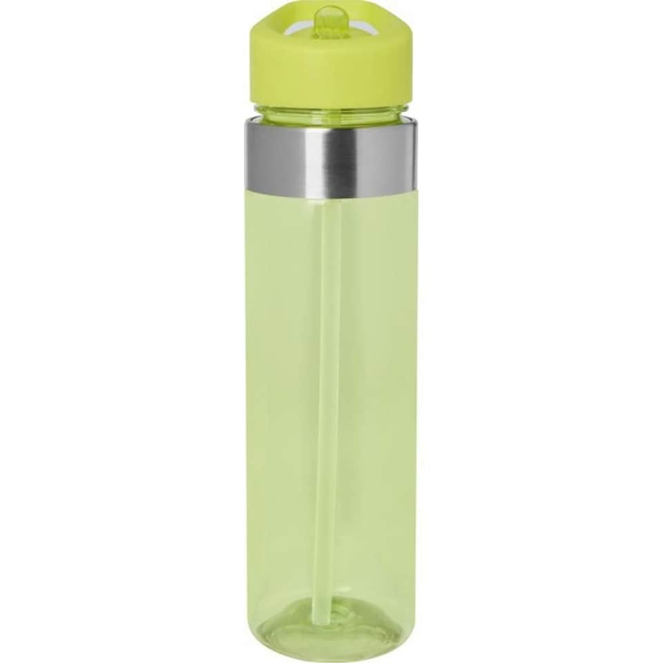 image 1 of Dylan Tritan Flip Up 650ml Water Bottle - Lime - One Size