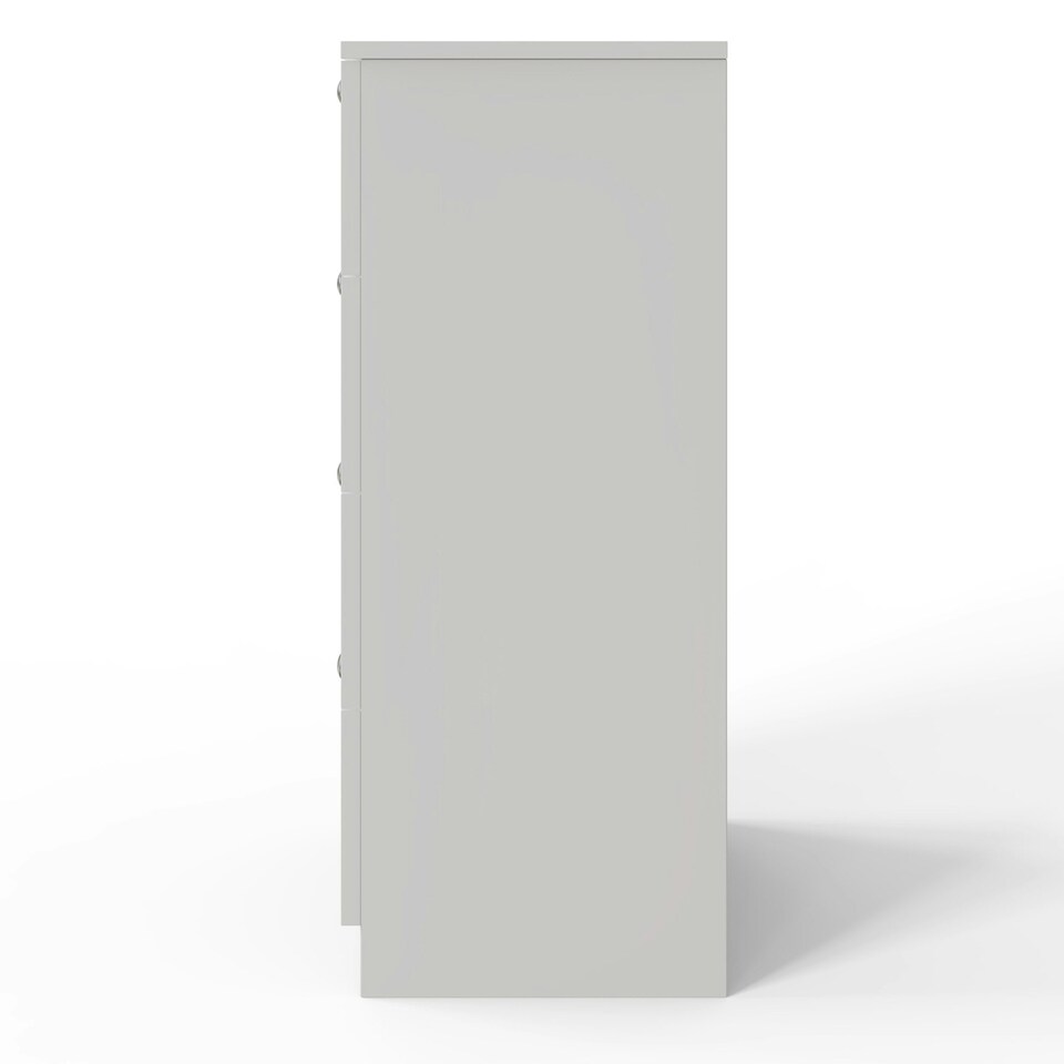 image 1 of FWStyle Artus Shaker 4 Drawer Chest Of Drawers Matt White