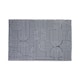 image 3 of Outdoor Plastic Rug Wool-Look Anti-Slip Durable Garden Patio Conservatory Carpet Mat - Grey Arch | Grey | Grey