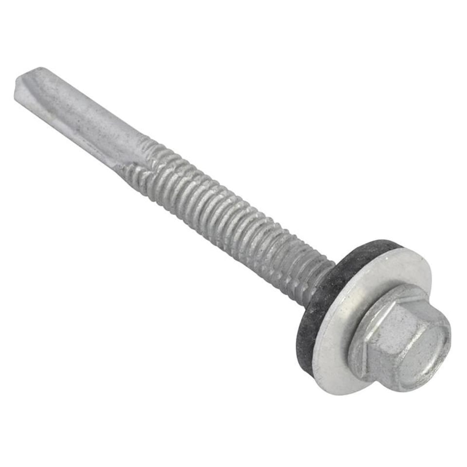Forgefix Techfast Self-drill, Heavy Section, Hex - Multi Colour - 5.5 x 51mm