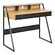 image 1 of Reece 1 Drawer Office Desk in Oak & Black