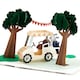 image 3 of Hallmark Father's Day Card - 3D Pop Up Golf Course Design