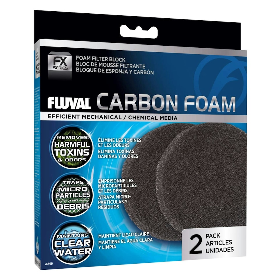 image 1 of Fluval FX4/FX5/FX6 Carbon Impregnated Foam Pad