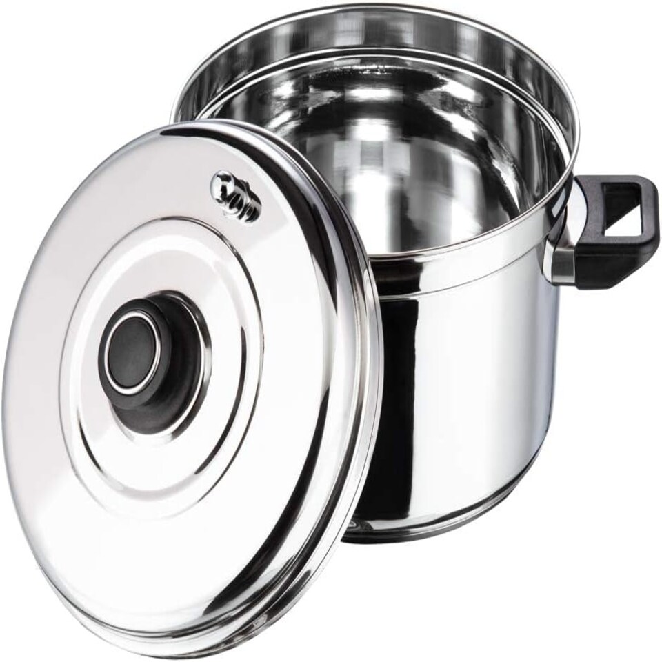 image 1 of Vinod Stainless Steel Idli Cooker – Suitable For Indian Cooking - 4 Tier Stand