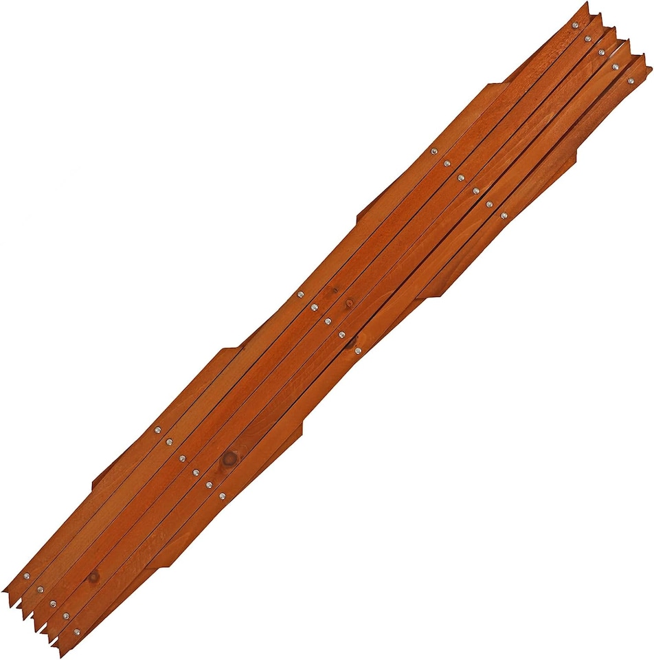 image 1 of Actiasgear 5ft Wooden Expandable Trellis | 9pcs Garden Fence & Plant Support Panels