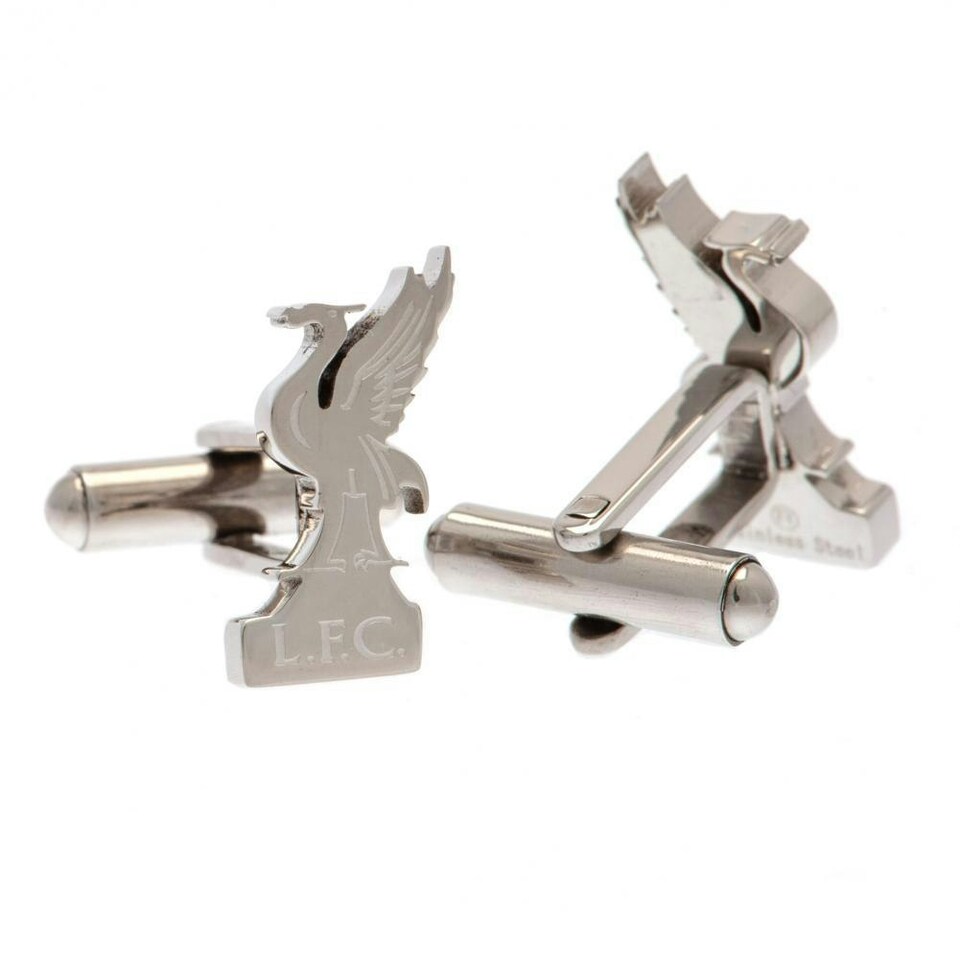 Liverpool FC Stainless Steel Cufflinks - Silver - One Size (UTTA4464)