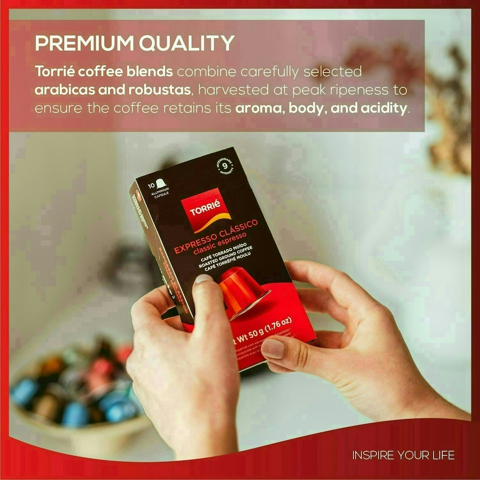 image 1 of Classic Aluminium Nespresso ® Compatible Coffee Capsules (30 Pods)