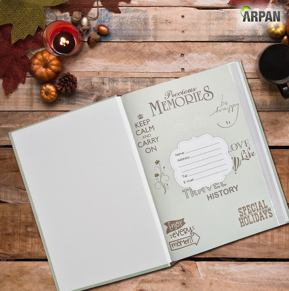 image 1 of ARPAN Slip In Memo Photo Album for 300 Photos 6x4" (10x15cm) – Picture Album with Clear Slip-In Pages for Family, Wedding & Travel Memories