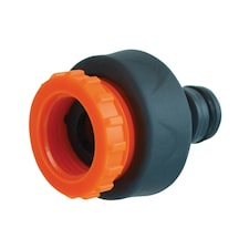 Faithfull Plastic Tap Hose Connector - Multi Colour - Single | Multi