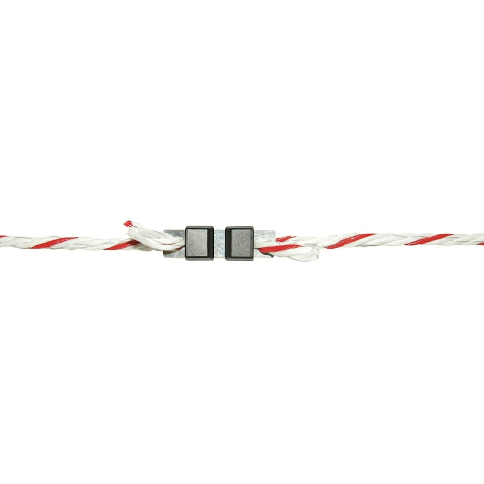 image 1 of Corral Rope Connector Galvanised Litzclip - May Vary - 5mm x 10 Pack