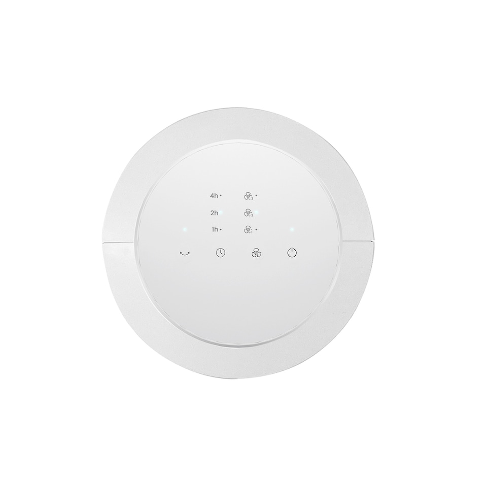 image 1 of Pro Breeze Oscillating Tower Fan with Touch Panel - White