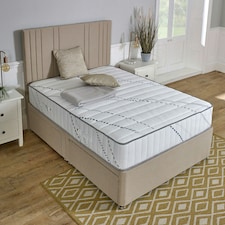 Hybrid 1000 Pocket Medium Mattress 25cm Super King White | Super King