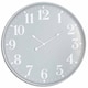 image 1 of Ashmount Large Wall Clock - Metal - L5 x W80 x H80 cm - Grey Grey