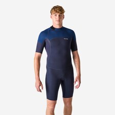 Decathlon Men’s Surfing Stretch Neoprene Shorty Wetsuit 500 Blue