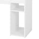 image 6 of Yaheetech Computer Desk Laptop Table w/Drawer & Shelves | White