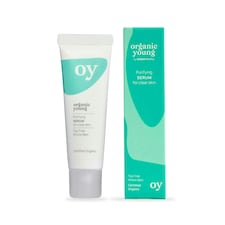 Green People Oy Clear Skin Purifying Serum - Organic Young for Teen Skin - Paraben & Alcohol Free - Vegan, 30ml