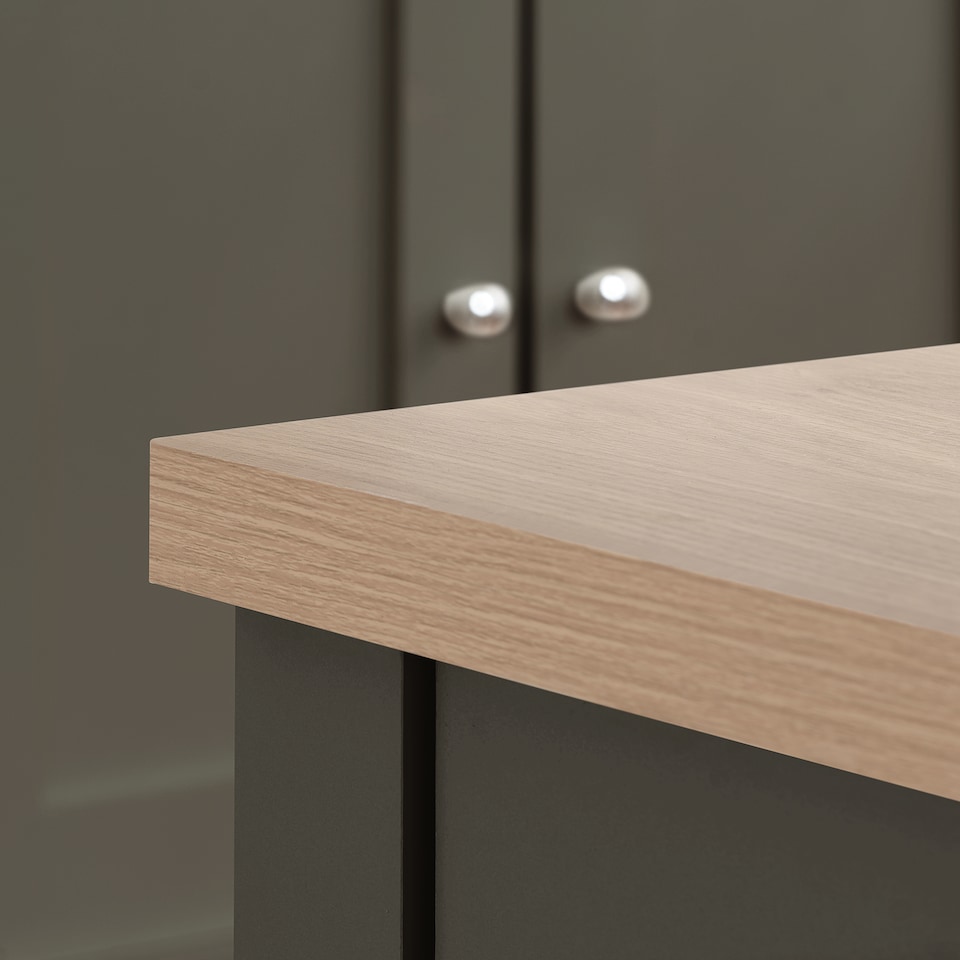 image 1 of Highgate 2 Drawer Coffee Table Dark Grey