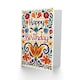 image 2 of Bright Floral Letterpress Pattern Woman Her Birthday Card