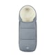image 2 of Newborn Cocoon 2-in-1 Carrycot & Footmuff, Birth-6 Months, Universal Fit, Faux Fur Lining, Shower-resistant, Removable Head Support (Grey)