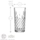 image 3 of LAV Odin Highball Glasses - 356ml - Clear - Pack of 6 Clear