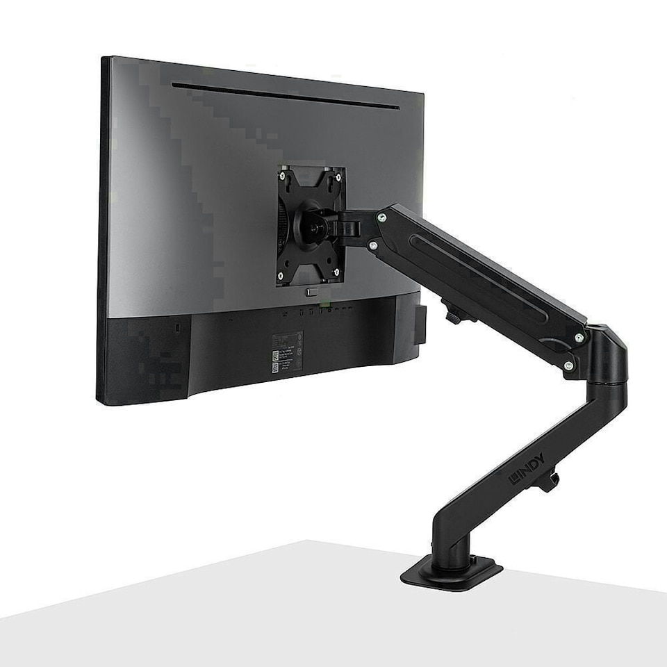 image 1 of Single Desktop Gas Arm Display Mount