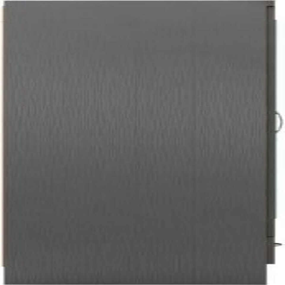 image 1 of Nevada 2 Door 1 Drawer Mirrored Wardrobe Grey | 3D Effect Grey