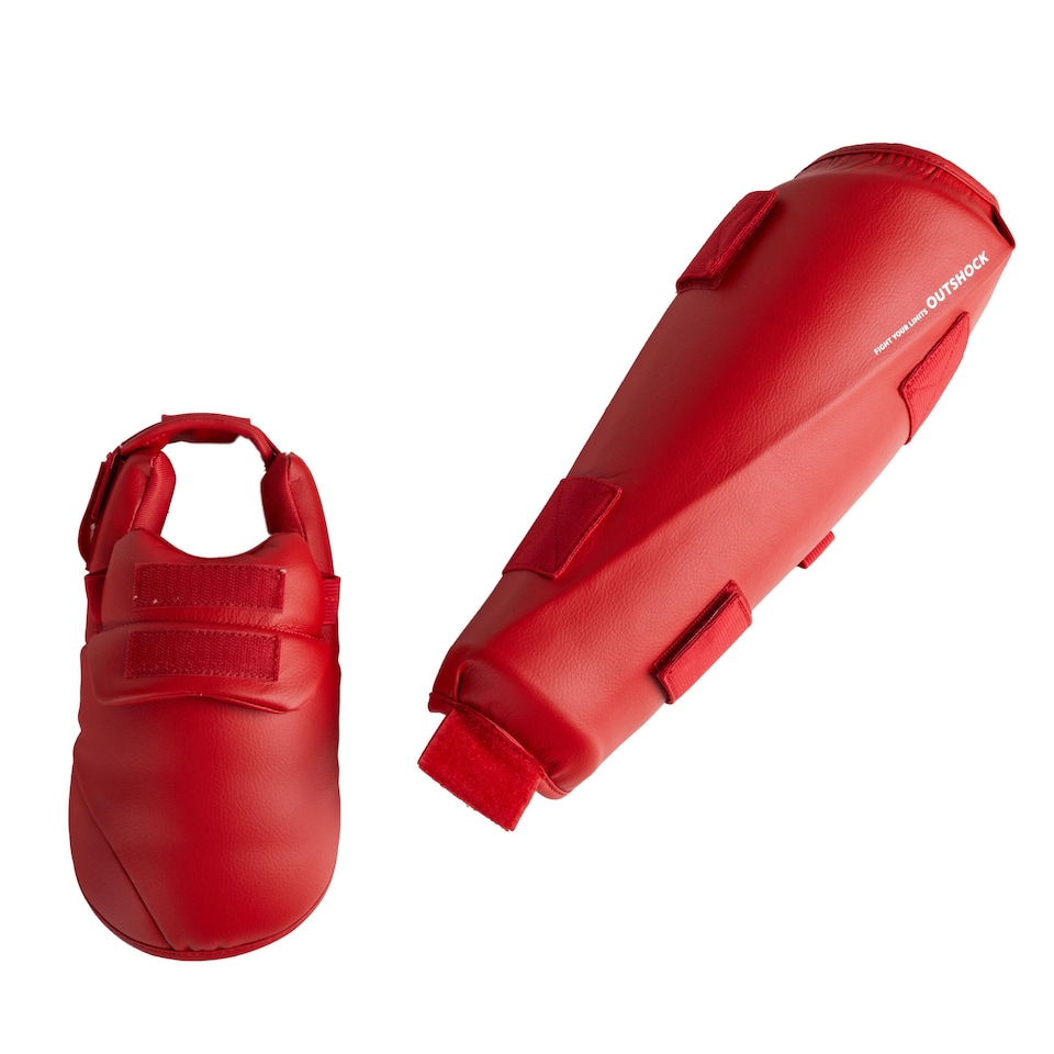 image 1 of Decathlon Karate Shin/Foot Guard 900