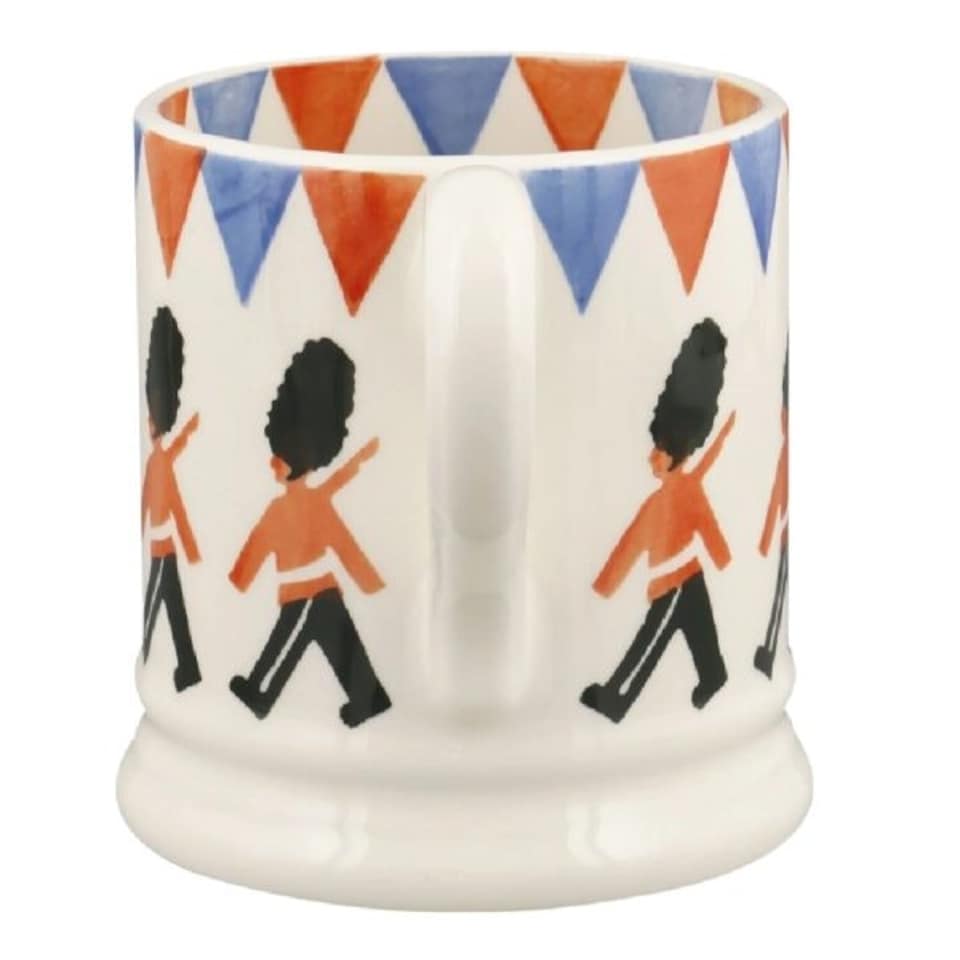 image 1 of Mug: 1 x 300ml Emma Bridgewater Trooping the Colour Mug, Ceramic White