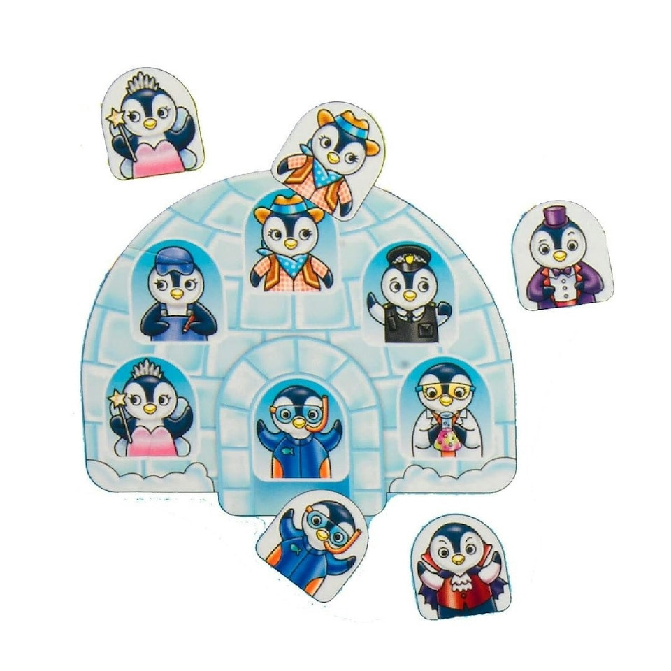 image 1 of Orchard Toys Little Penguin Lotto Childrens Travel Game