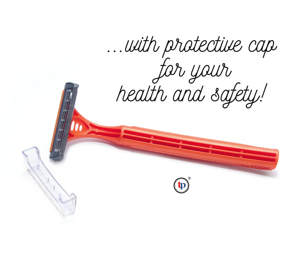 image 1 of 20 Pack Double Blade Disposable Razors for Men & Women
