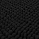 image 10 of OHS Soft Microfibre Non-Slip Absorbent Noodle Chenille Bath Runner Mat Yellow | Beige | 45 x 75cm