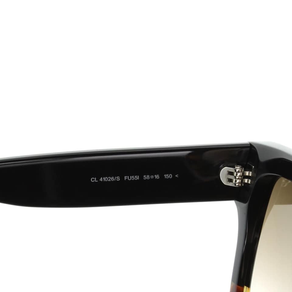 image 1 of Celine Dark Havana Shadow Women's Sunglasses CL 41026/S FU5 N/A | Havana