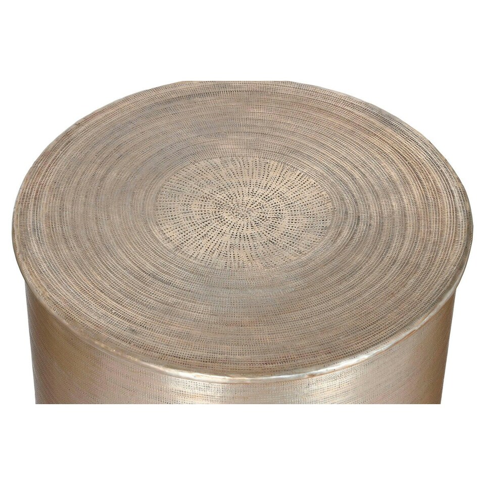 image 1 of Centre Table Home ESPRIT Golden Aluminium 90 x 90 x 47 cm
