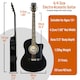 image 9 of 3rd Avenue Full Size Cutaway Electro Acoustic Guitar Pack Blue