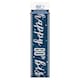 image 2 of Navy Blue Glitz Happy 80th Birthday Holographic Foil Banner 274cm