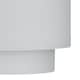 image 6 of Pair of Light Grey 2 Tier Ceiling Light Shades | Grey | Medium | 2