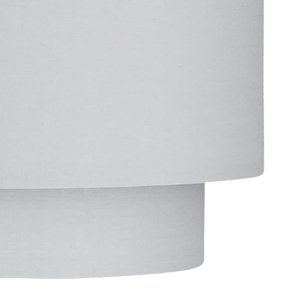 image 1 of Pair of Light Grey 2 Tier Ceiling Light Shades | Grey | Medium | 2