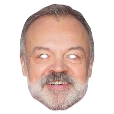 Graham Norton Cardboard Face Mask