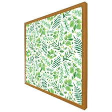Mixed green leaves (Picture Frame) Brown | Oak | XS